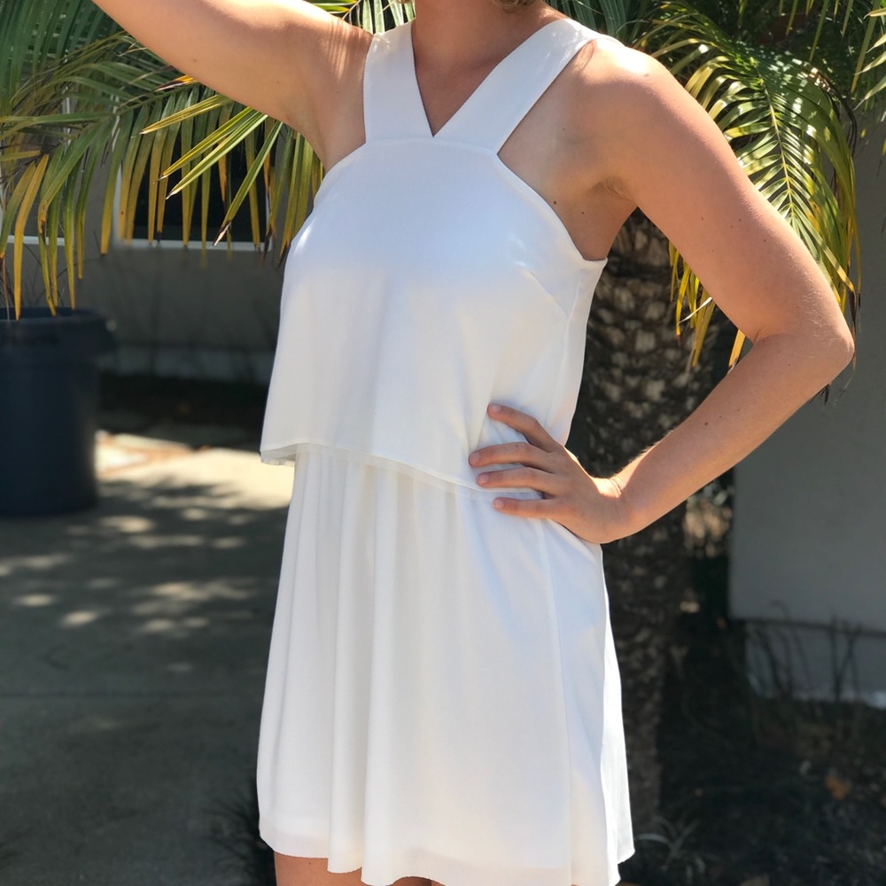 White Zara dress